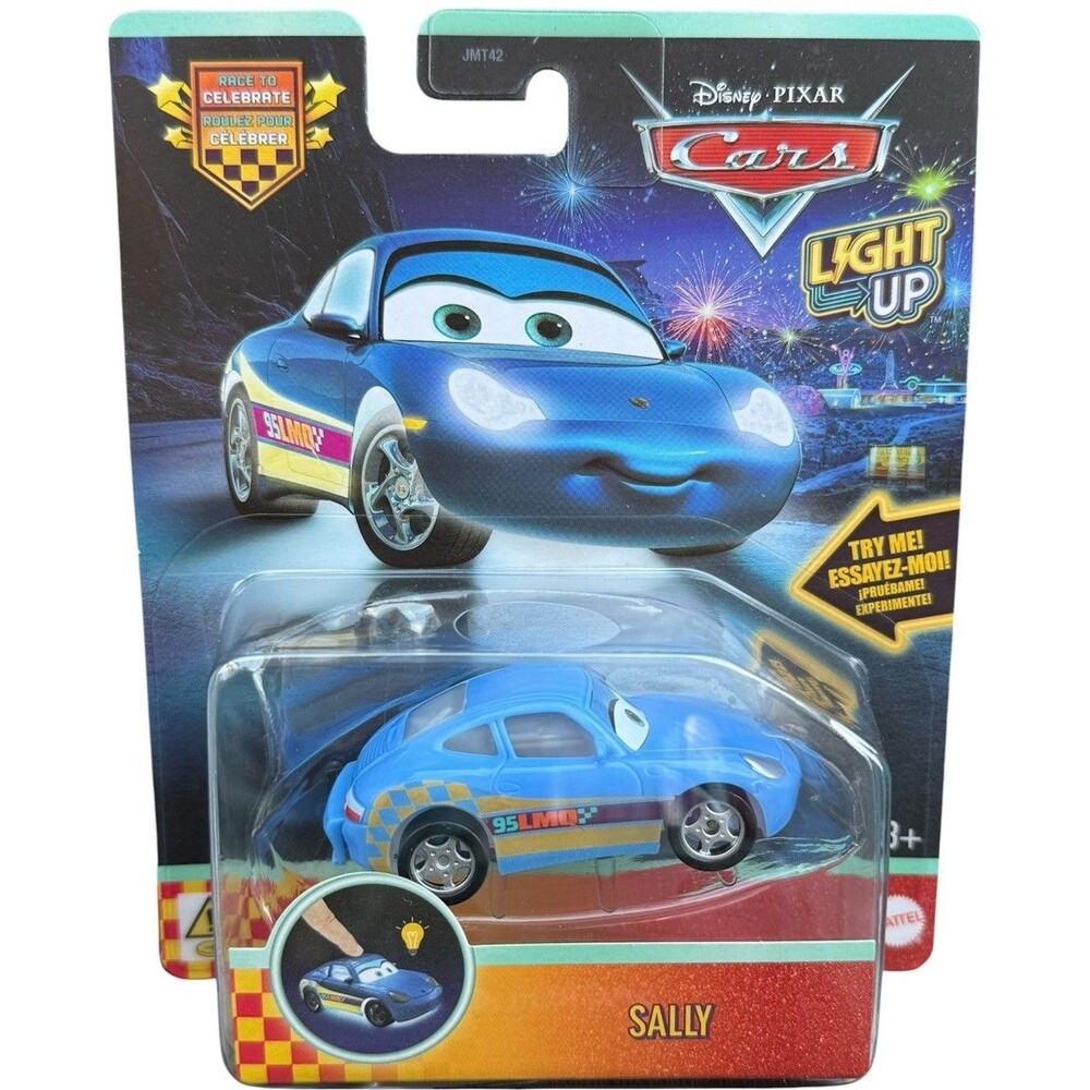 Mattel Disney Pixar Cars Light Up Sally 20th Anniversary HTF